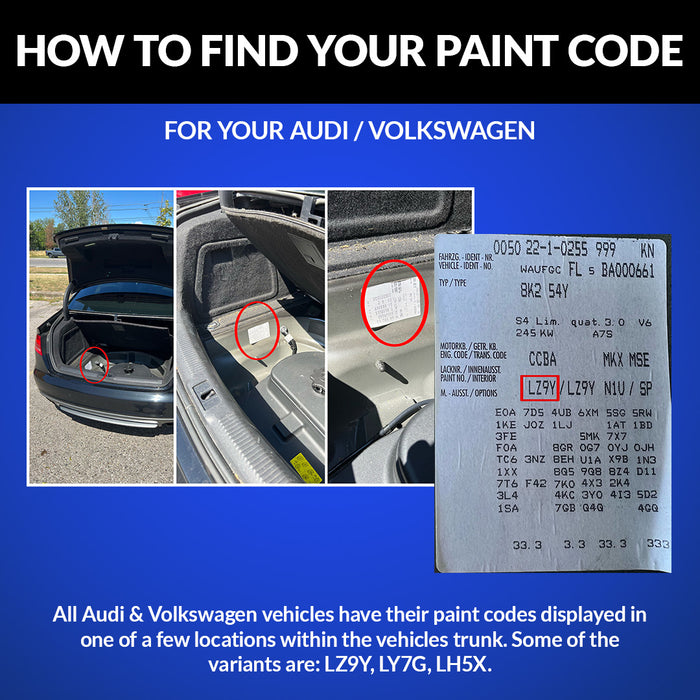 Audi A4 Rear Bumper Without Sensor Holes - AU1100193