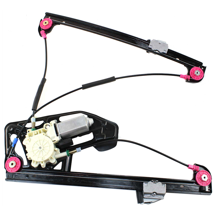 BMW 740i/750iL Front Driver Side Window Regulator W/Motor W/Insulated Glass Only - BM1350106