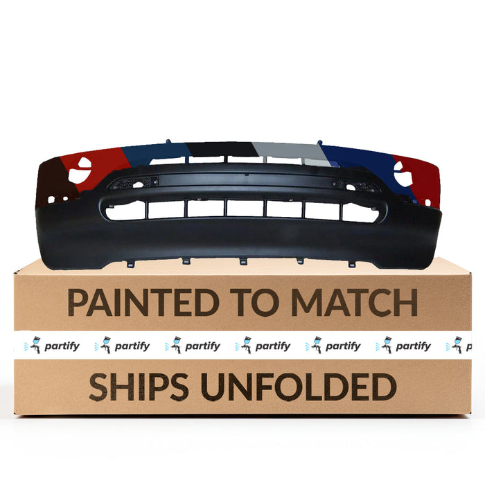 BMW X5 CAPA Certified Front Bumper W/O Park Distance Control W/O Headlamp Washer 6 Cyl 3L/8 Cyl 4.4L - BM1000130C