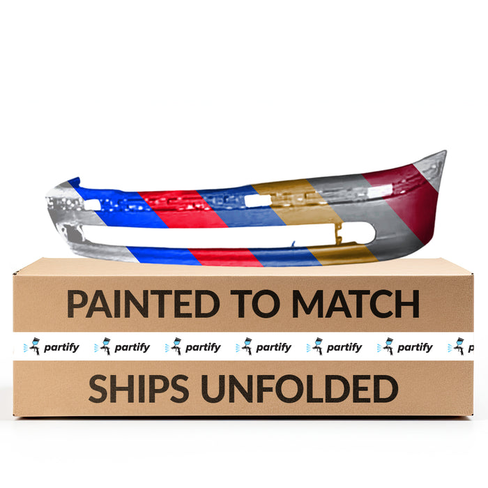 BMW 5 Series CAPA Certified Front Bumper Without Headlight Washer Holes - BM1000132C