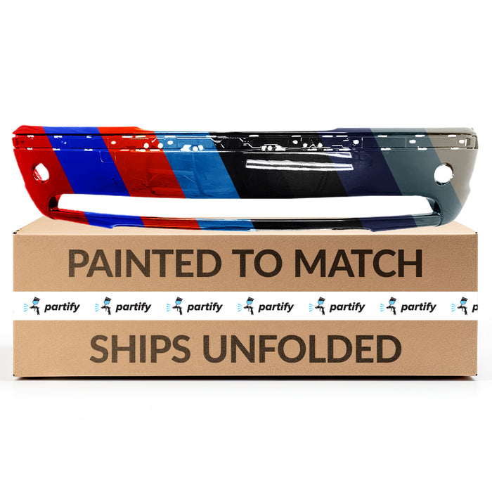 Parachoques delantero BMW Serie 3 con orificios para lavafaros antiniebla, versión sedán sin Sport - BM1000146