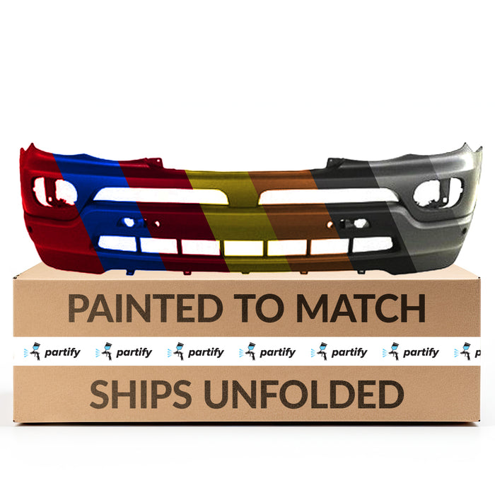 BMW X5 CAPA Certified Front Bumper With Sensor Holes Without Headlight Washer Holes - BM1000167C