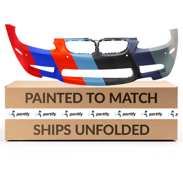 BMW M3 CAPA Certified Front Bumper With Sensor Holes Without Headlight Washer Holes Sedan/Coupe/Convertible - BM1000202C