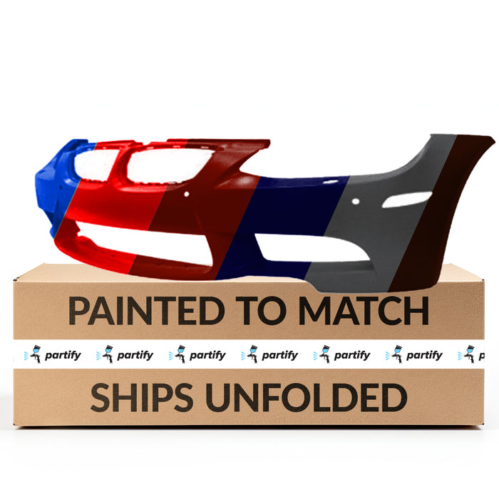 BMW M3 CAPA Certified Front Bumper With Sensor Holes/Headlight Washer Holes Sedan/Coupe/Convertible - BM1000203C