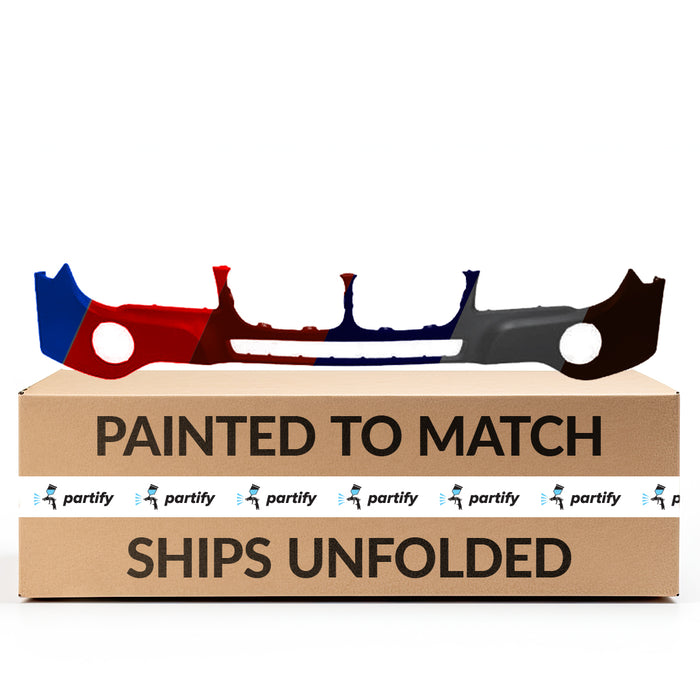 BMW X3 Front Upper Bumper With Headlight Washer Holes - BM1000215