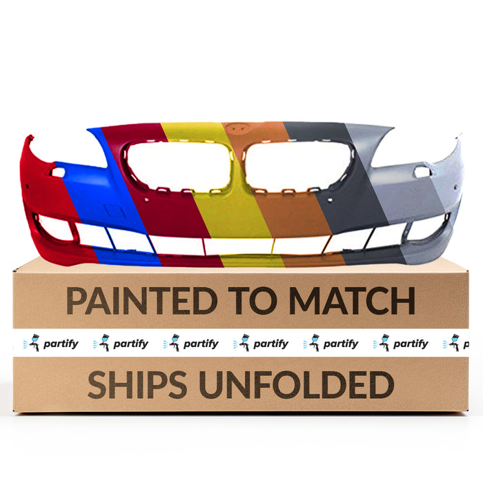 BMW 5 Series Front Bumper With Sensor Holes Sedan Without M-Package - BM1000240