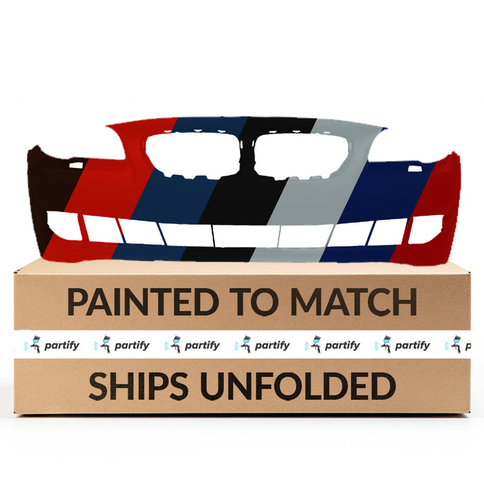 BMW 528i/535i/550i CAPA Certified Front Bumper F10 W/O M Pkg W/O Park Distance Control To 5-10 Sedan - BM1000242C