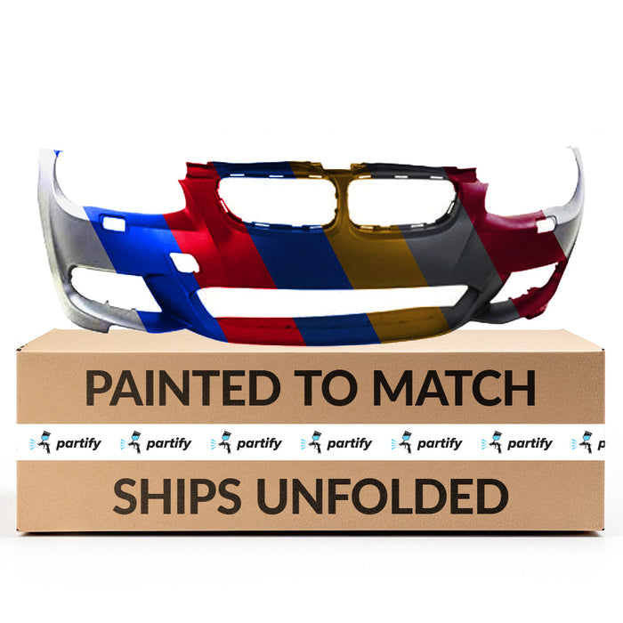 BMW 328i/335i CAPA Certified Front Bumper E92/E93 W/M Pkg W/O Park Distance Control 6 Cyl 3L Convertible/Coupe - BM1000246C