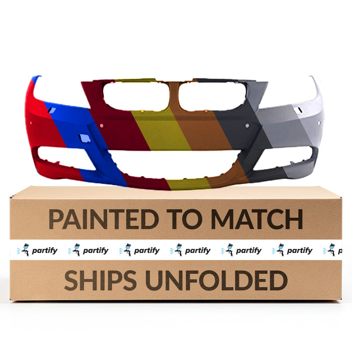 BMW 325xi/328i/328xi/330i/335i CAPA Certified Front Bumper E90 W/M Pkg W/Headlamp Washer 6 Cyl 3L Sedan/Wagon - BM1000249C