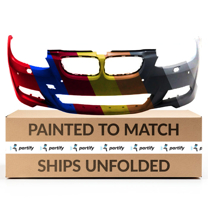 BMW 3 Series CAPA Certified Front Bumper With Sensor Holes Coupe/Convertible With M-Package - BM1000250C