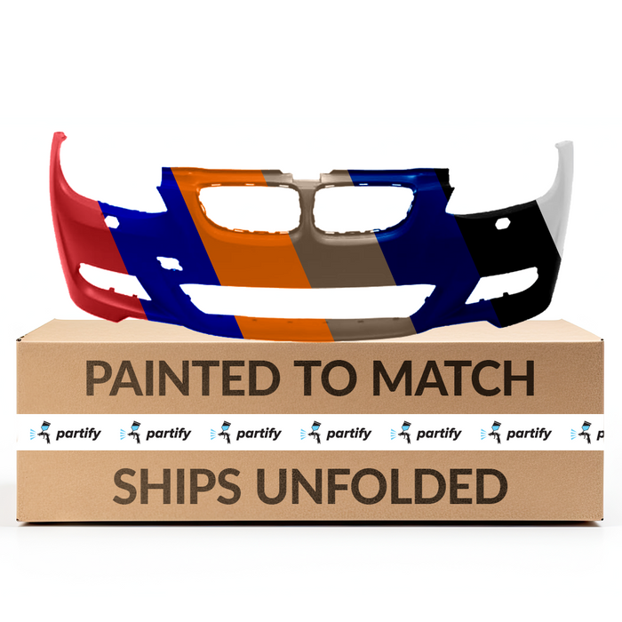 BMW 3 Series CAPA Certified Front Bumper Without Sensor Holes Coupe/Convertible With M-Package - BM1000251C