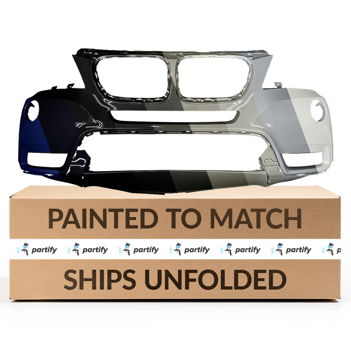 BMW X3 CAPA Certified Front Bumper Without Headlight Washer Holes Without M-Package - BM1000252C