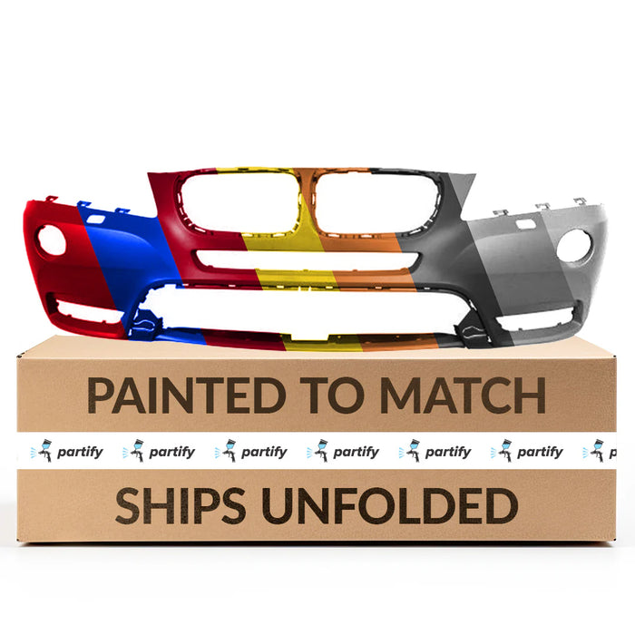 Parachoques delantero BMW X3 con orificios para lavafaros sin paquete M - BM1000253