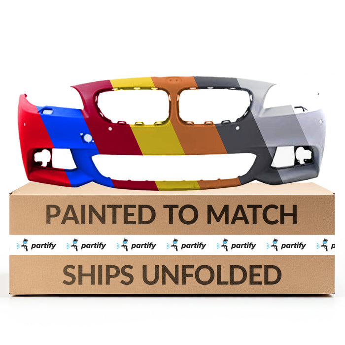 BMW 5-Series Front Bumper With M-Package & With Sensor Holes - BM1000256