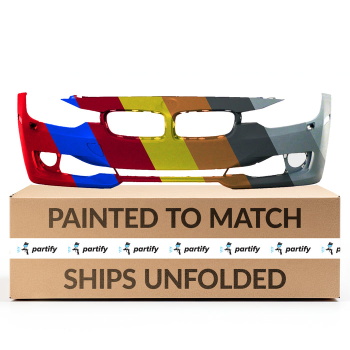 Parachoques delantero BMW 328i/335i F30 con lavafaros y control de distancia de estacionamiento - BM1000260