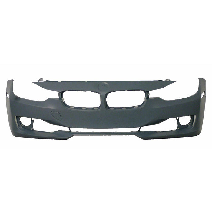 BMW 328i/335i Front Bumper F30 W/O H/Lamp Washer W/Pdc W/Park Assist W/O Camera - BM1000263