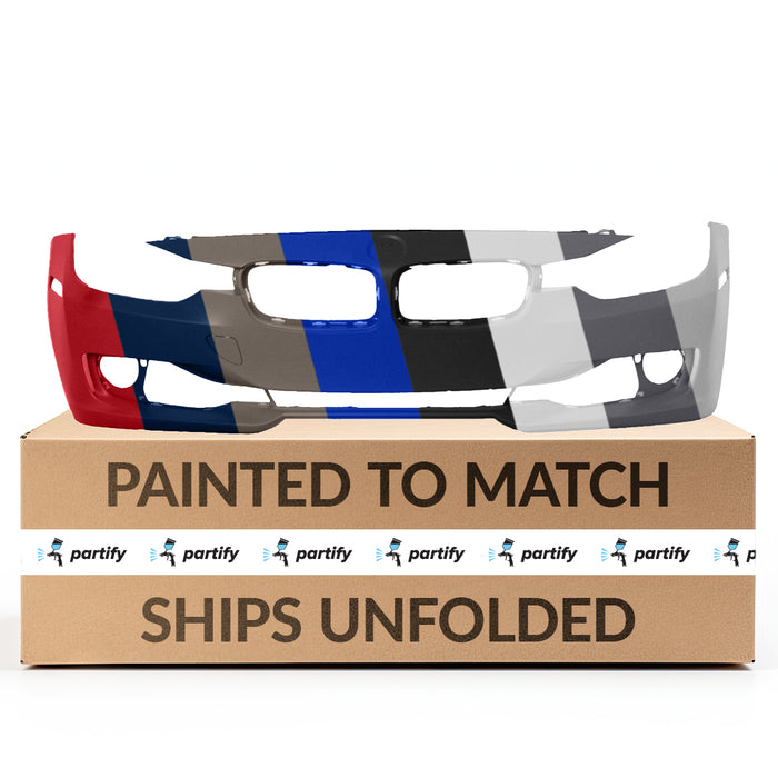 BMW 328i/335i Front Bumper F30 W/O H/Lamp Washer W/O Pdc W/O Park Assist W/O Camera - BM1000266