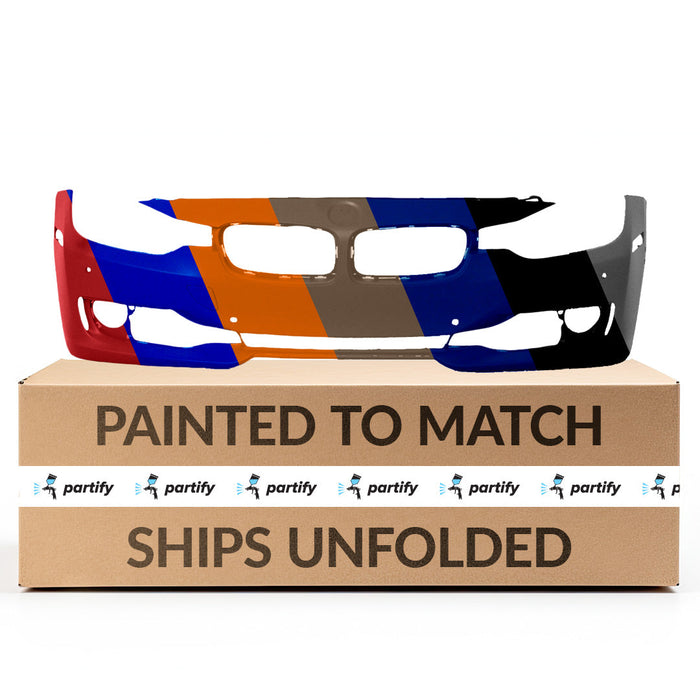 BMW 328i/335i CAPA Certified Front Bumper W/O H/L Wshr W/Pdc W/O Park W/O Camera Modern Luxury Sport Pkg - BM1000275C