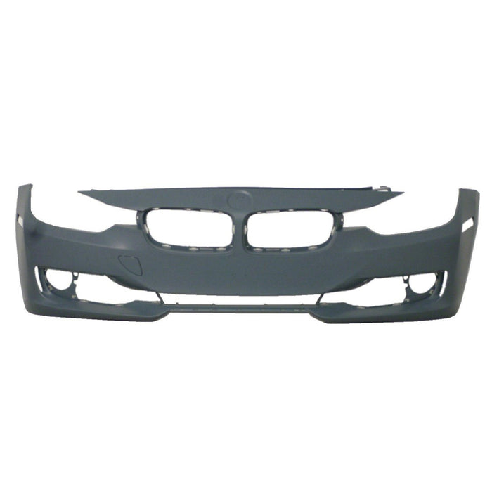 BMW 328i Front Bumper W/O H/L Wshr W/O Pdc W/O Park W/O Camera Modern, Luxury, Sport Pkg - BM1000276