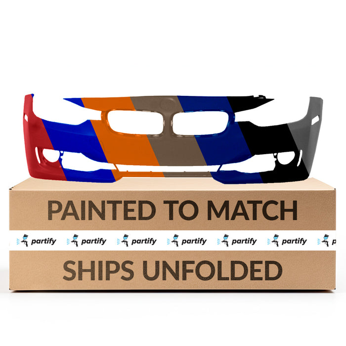 BMW 328i Front Bumper W/O H/L Wshr W/O Pdc W/O Park W/O Camera Modern Luxury Sport Pkg - BM1000276