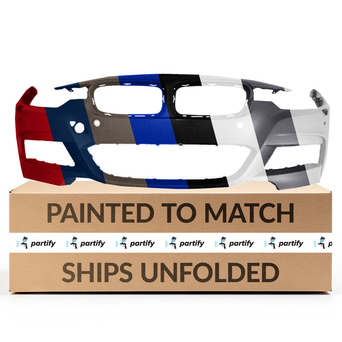 BMW 330E CAPA Certified Front Bumper With Sensor Holes Sedan With M-Package - BM1000287C