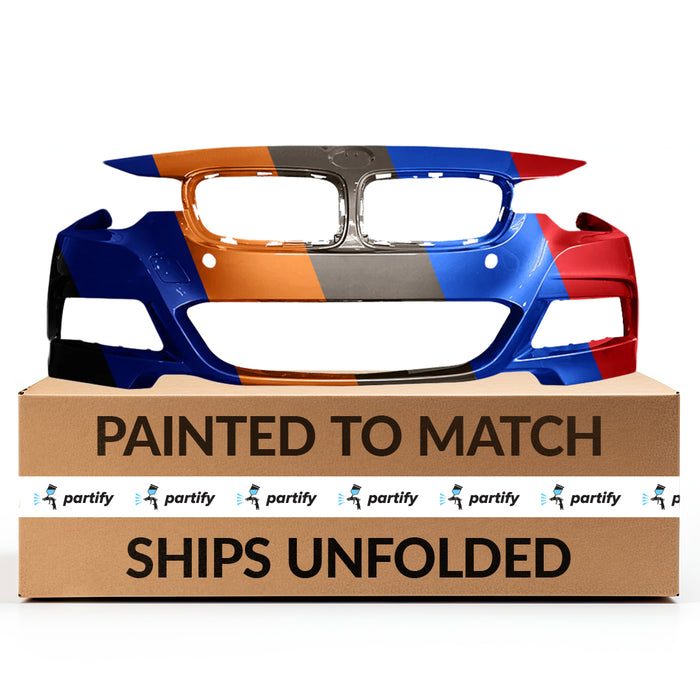 BMW 330E CAPA Certified Front Bumper With Sensor Holes Sedan With M-Package - BM1000291C