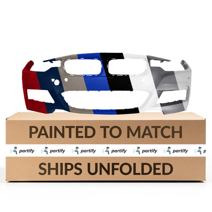 BMW 330E CAPA Certified Front Bumper With Sensor Holes Sedan With M-Package - BM1000292C