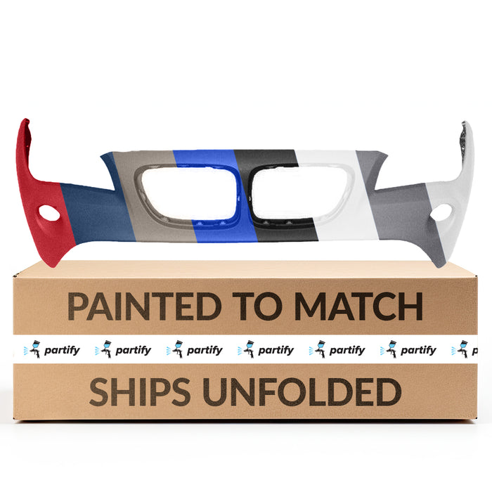 Parachoques delantero superior BMW X1 con certificación CAPA, sin orificios para lavafaros y sin paquete M - BM1000301C