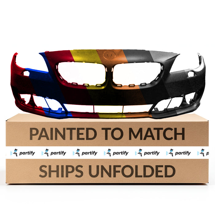 BMW 5 Series CAPA Certified Front Bumper Without Sensor Holes Sedan Without M-Package - BM1000308C