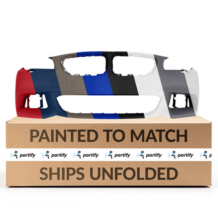 BMW 5 Series CAPA Certified Front Bumper Without Sensor Holes Sedan With M-Package - BM1000311C