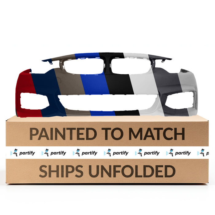 BMW 428I CAPA Certified Front Bumper Without Sensor Holes Convertible With M-Package - BM1000332C