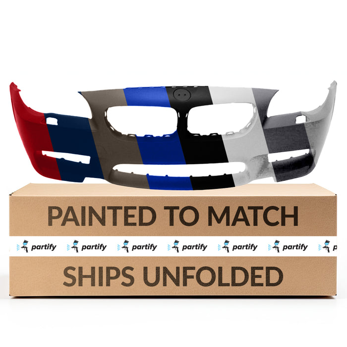 BMW M5 CAPA Certified Front Bumper Without Sensor Holes - BM1000334C