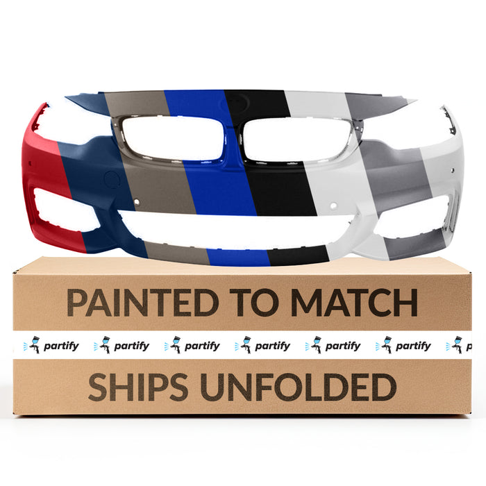 BMW 428I Front Bumper With Sensor Holes Convertible With M-Package - BM1000337