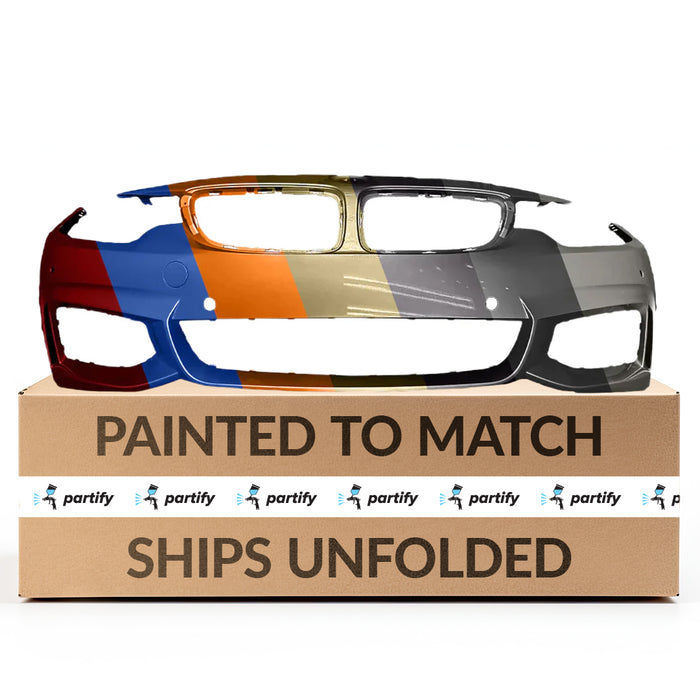 BMW 428I CAPA Certified Front Bumper With Sensor Holes Convertible With M-Package - BM1000338C