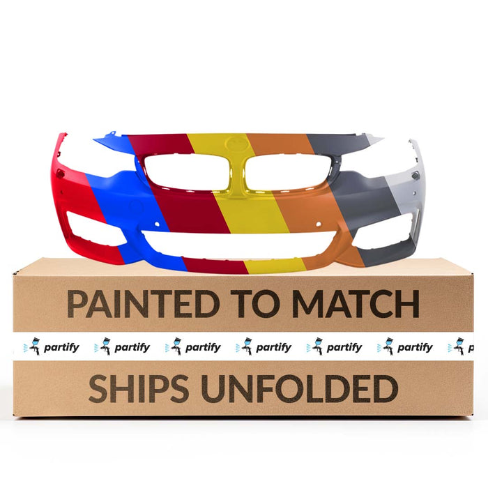 BMW 428I Front Bumper Without Sensor Holes Convertible With M-Package With Park Distance Sensors - BM1000342