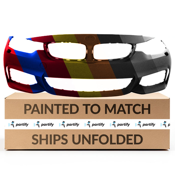 BMW 428I CAPA Certified Front Bumper Without Sensor Holes Convertible With M-Package - BM1000342C