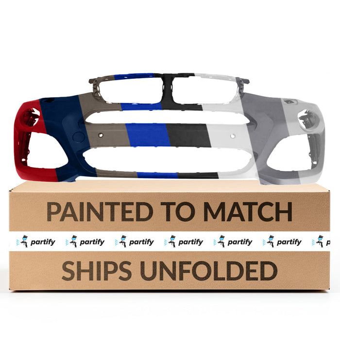 BMW X3/X4 CAPA Certified Front Bumper F25 W/O Parking Assist W/M Sport Package - BM1000375C