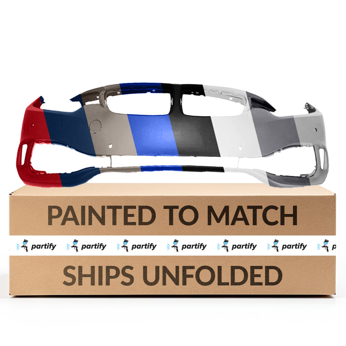 BMW 428I CAPA Certified Front Bumper With Sensor Holes Convertible Without M-Package - BM1000385C