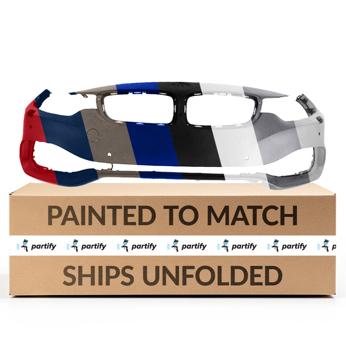 BMW 428I CAPA Certified Front Bumper With Sensor Holes Convertible Without M-Package - BM1000386C
