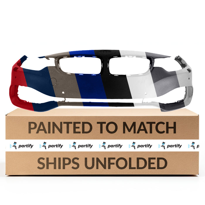 BMW 428I CAPA Certified Front Bumper Without Sensor Holes Convertible Without M-Package - BM1000388C