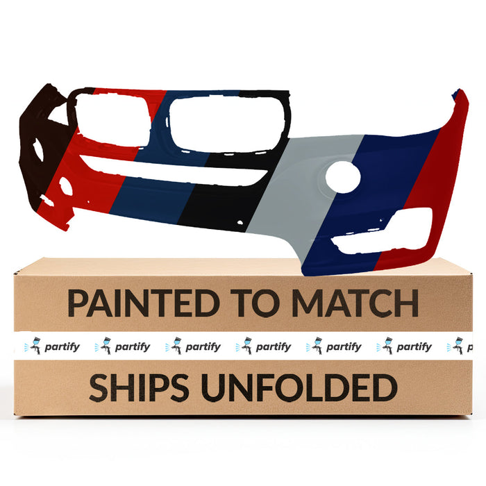 BMW X5 CAPA Certified Front Bumper F15 W/O H/L/W W/P/A W/O S/V W/Led F/L W/O M Sport Package - BM1000394C