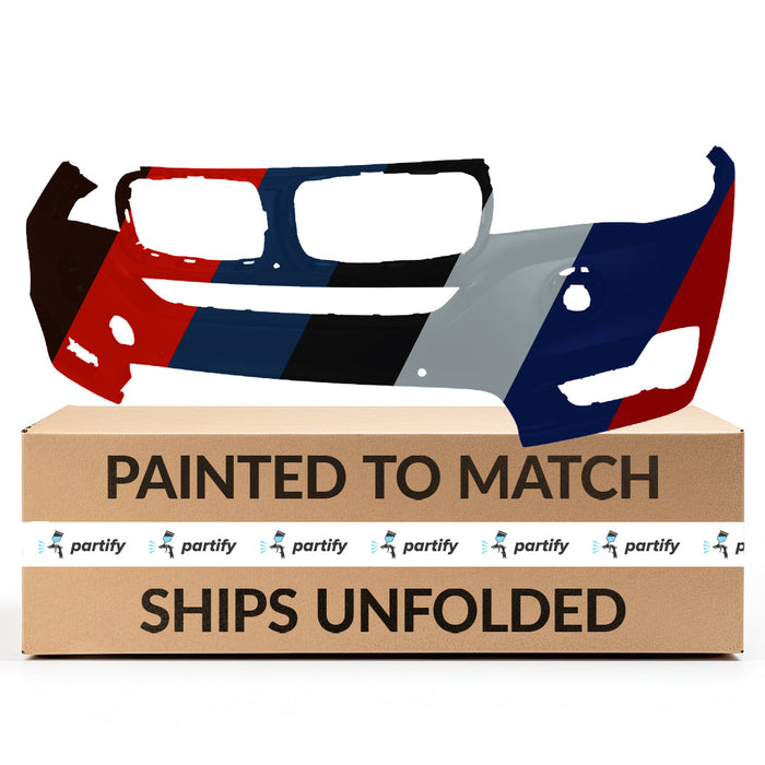 BMW X5 CAPA Certified Front Bumper F15 W/O H/L/W W/P/A W/S/V W/O Led F/L W/O M Sport Package - BM1000395C