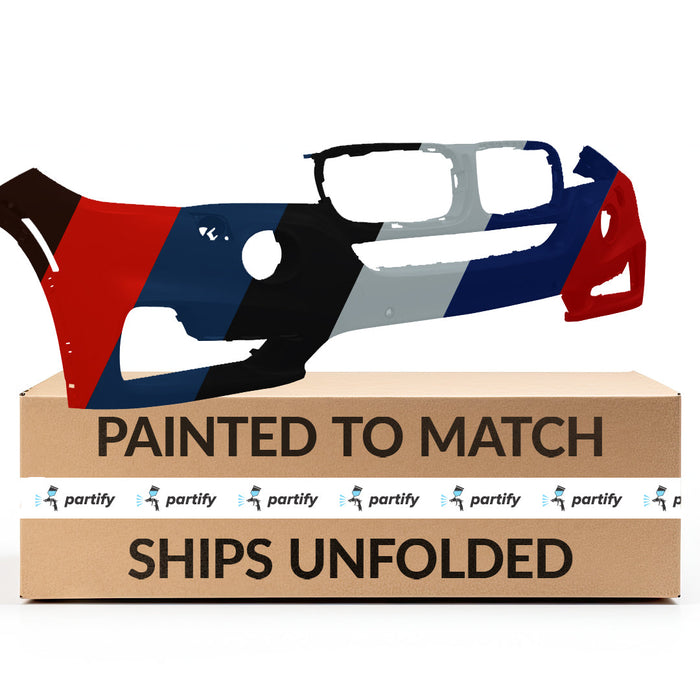 BMW X5 CAPA Certified Front Bumper F15 W/H/L/W W/O P/A W/O S/V W/Led F/L W/O M Sport Package - BM1000397C