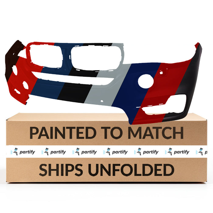 BMW X5 CAPA Certified Front Bumper F15 W/H/L/W W/O P/A W/S/V W/Led F/L W/O M Sport Package - BM1000399C