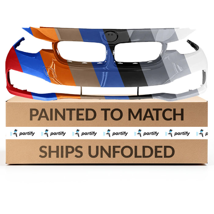 Parachoques delantero con certificación CAPA para BMW 330E, sin orificios para sensores ni lavafaros, sedán - BM1000425C