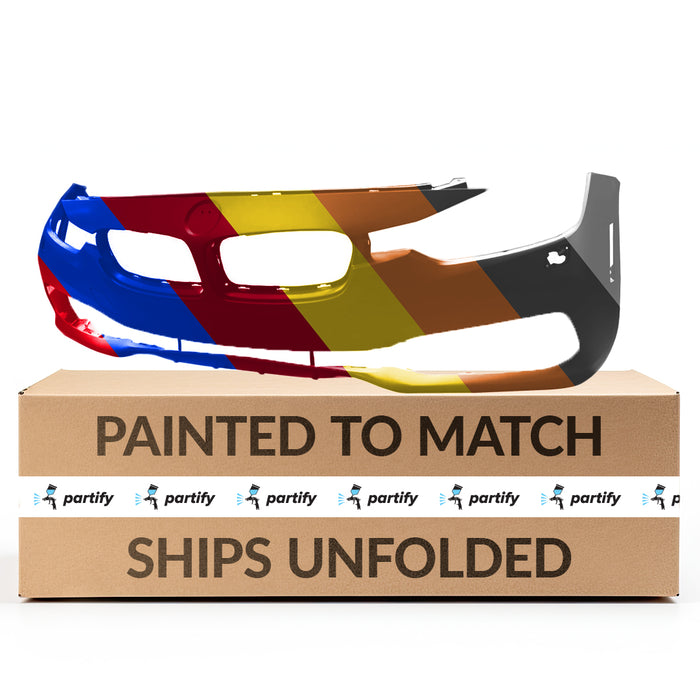 BMW 320i/328d/328i/330e/340i Luxury CAPA Certified Front Bumper F30 W/H/L Washer W/O Pdc W/O Park Assist W/O Camera Luxury - BM1000428C