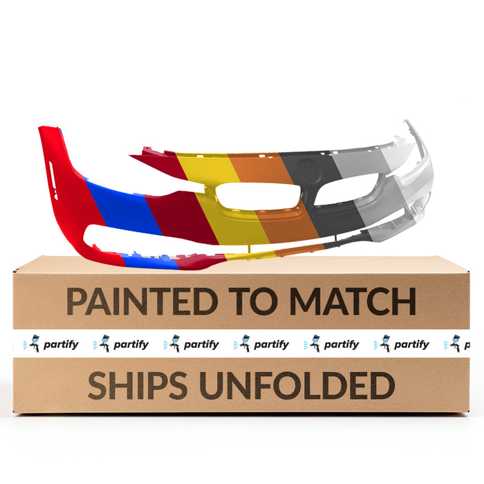 Parachoques delantero deportivo BMW Serie 3 sin sensor de asistencia de aparcamiento ni orificios para lavafaros - BM1000455