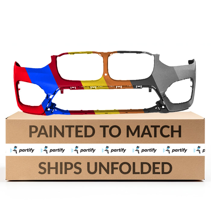 BMW X3 sDrive30i/xDrive30i/xDrive30i Protection/xDrive30i X Line CAPA Certified Front Bumper G01 W/Park Assist W/Park Assistant Plus W/O M Sport Package W/Luxury Package - BM1000496C