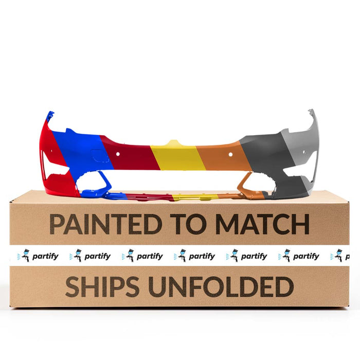 Parachoques delantero para BMW Serie 3 Sport/Luxury 330e/330i Sedán sin paquete M y con orificios para sensores y PDC - BM1000520