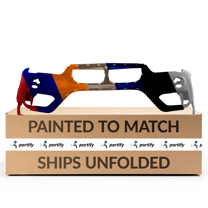 BMW X1 CAPA Certified Front Upper Bumper Without Sensor Holes/ Headlight Washer Holes Without M-Package - BM1014100C